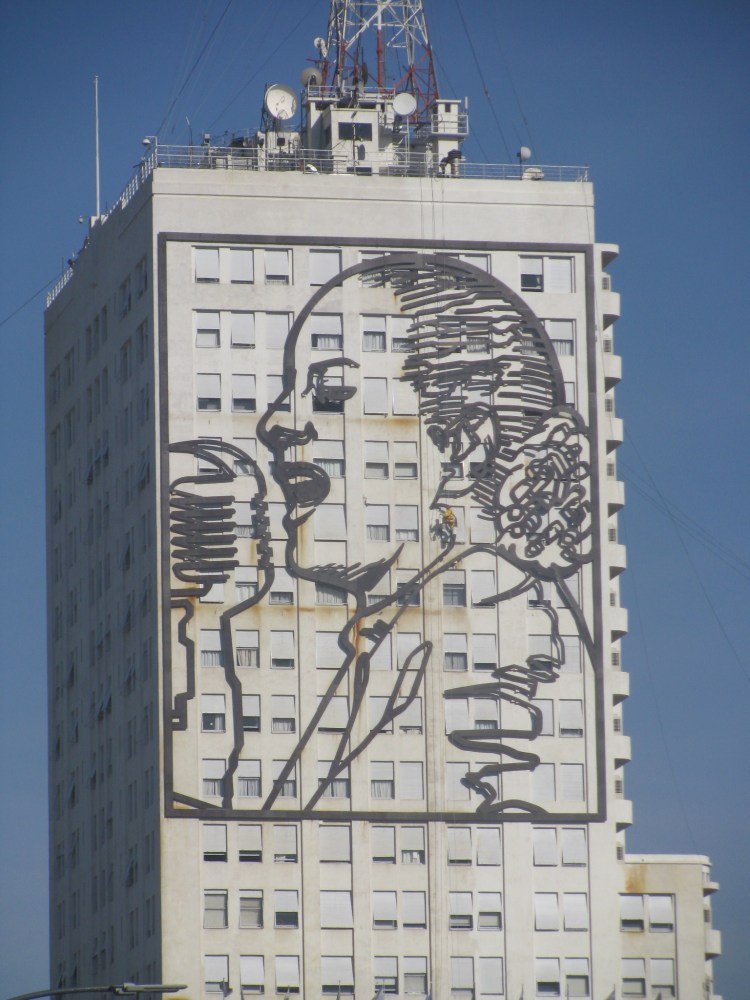 Mural of Evita